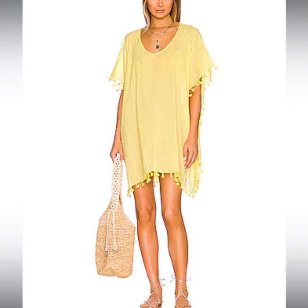 NWT AMNESIA KAFTAN IN LEMON, seafolly Australia